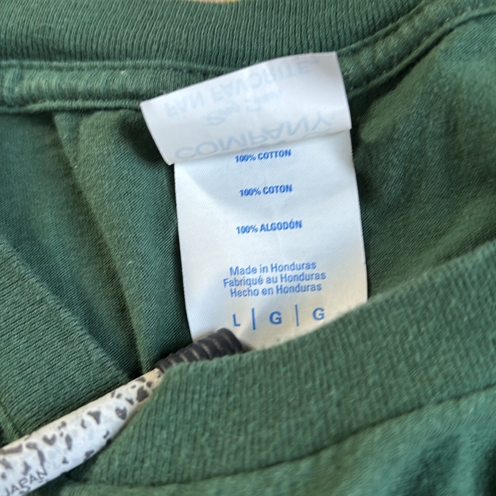Maintenance Crew Starbucks Apron Green Maintenance Tee Shirt Official Sz L - Picture 4 of 13